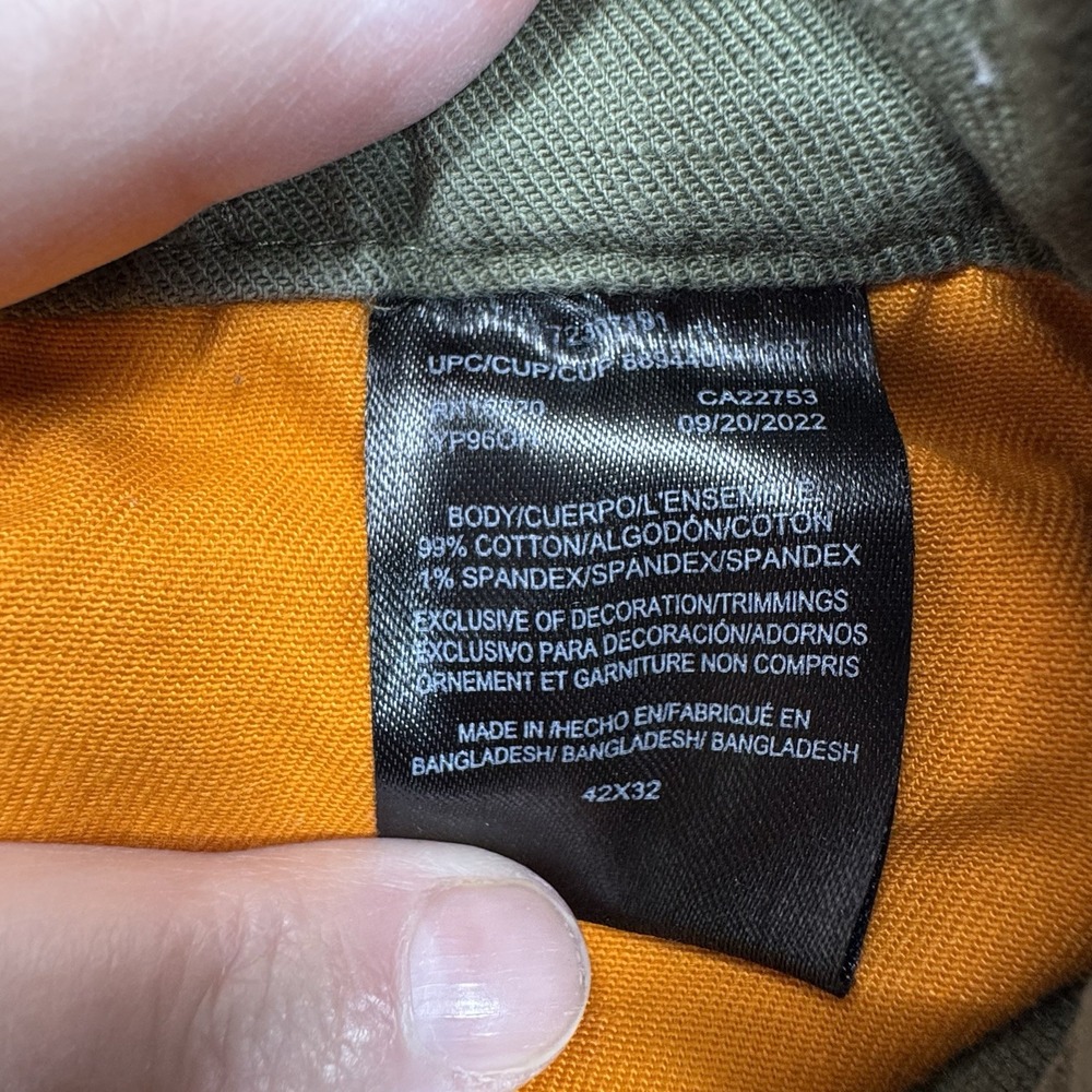 Walls Ditchdigger‎ Pants Men's 42x32 Green Twill Double Knee Workwear All Season - Picture 8 of 10